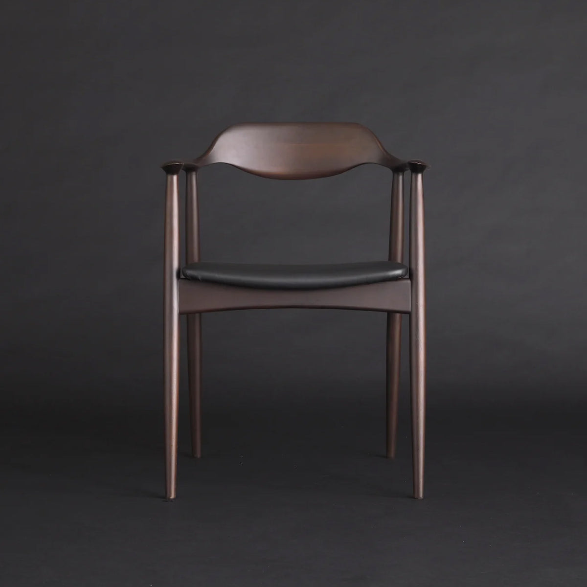 青山 AREA chair／ウォールナット＋オーク cafe W512 高山ウッドワークス レザー ウォールナット 定価112,200 チェア 高級 エリア 椅子