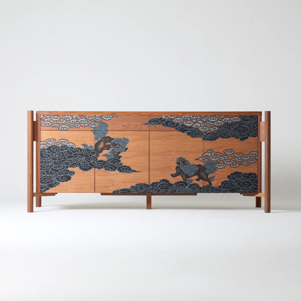 shiribonshi様のディスプレイ sideboard HASHIRAMA Shishi｜収納家具｜オーダー家具と空間デザインの