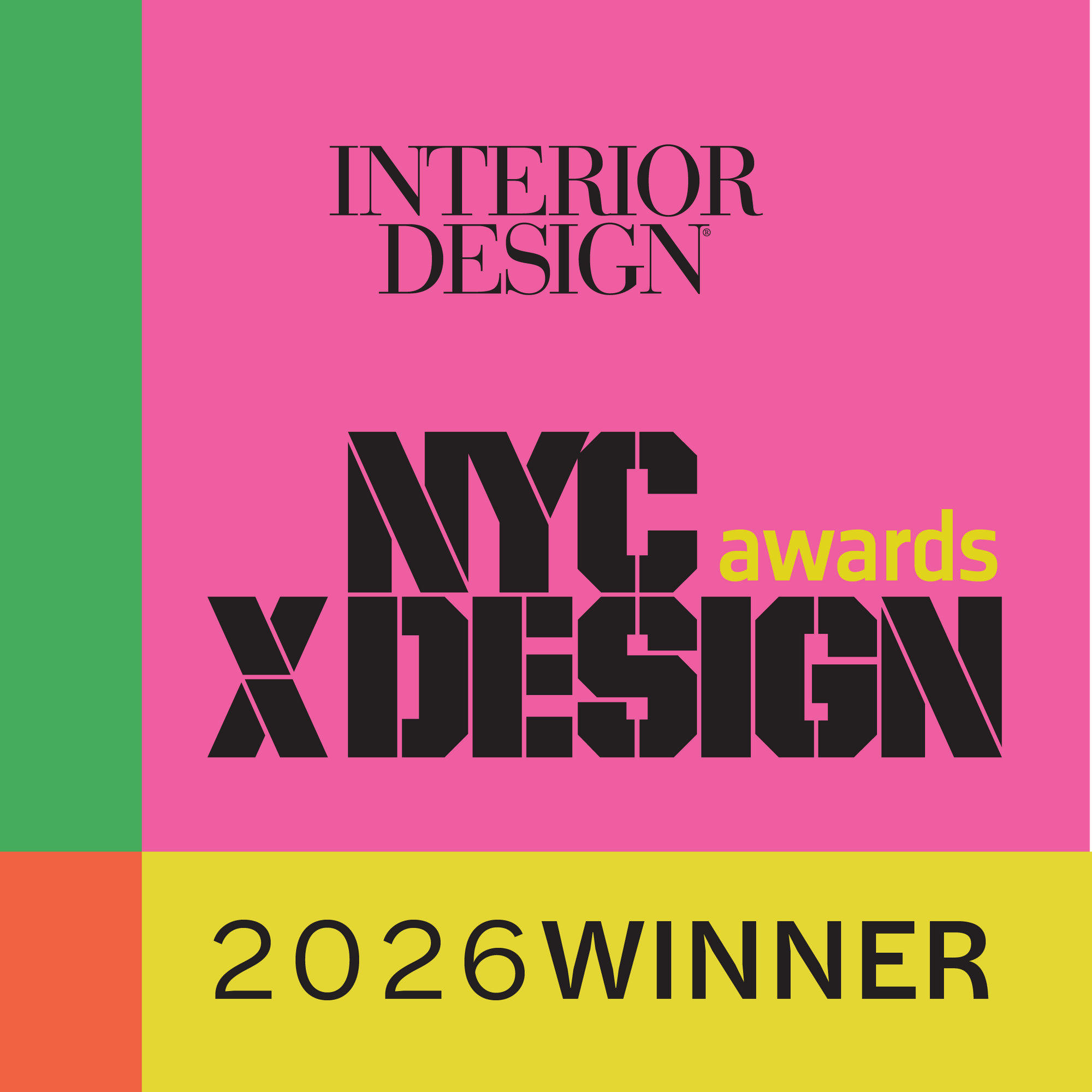 NYCxDESIGN Awards 2026 にて 「AREA」 Chair A-10 が WINNER（最優秀賞） を受賞