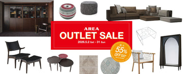 AREA OUTLET 【アウトレットセール】｜ 2026.5.2 Sat -5.31 Sat