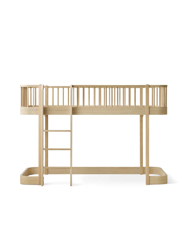WOOD ORIGINAL LOW LOFT BED