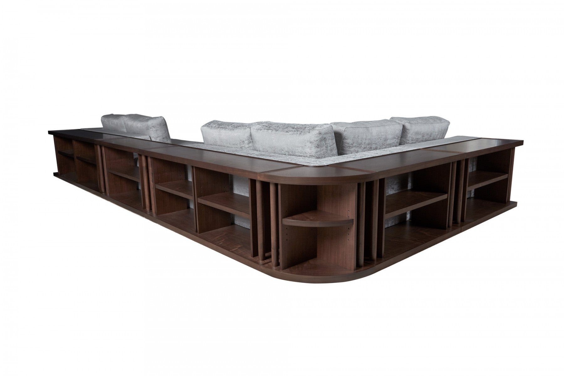 展示品■エリア東京■HASHIRAMA■アームレス1人掛けソファ■ウォールナット sofa HASHIRAMA｜ソファ｜オーダー家具と空間デザインのインテリア